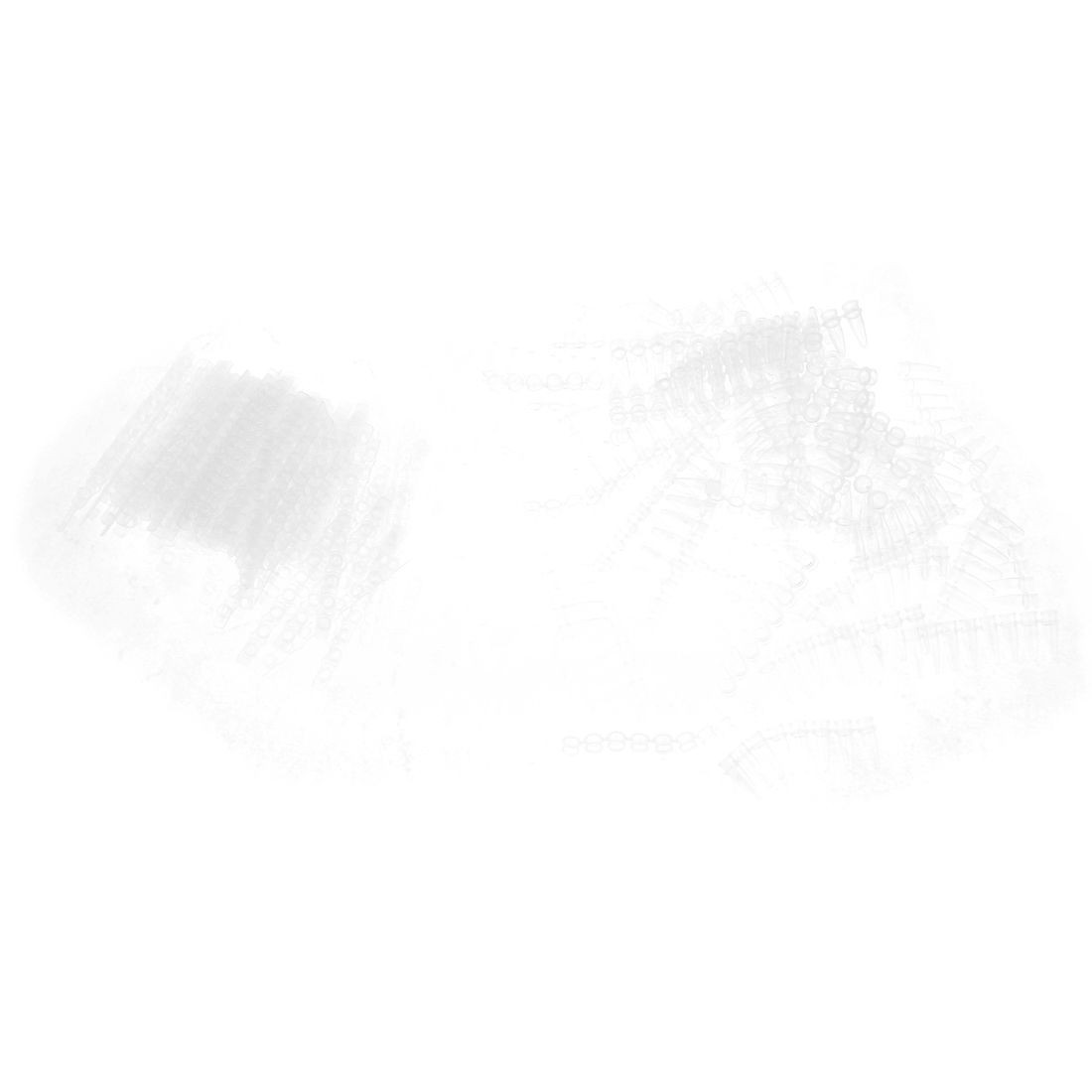 0.2mL Capacity Transfer Pipettes Graduated Clear Plastic Dropper 340 Pcs