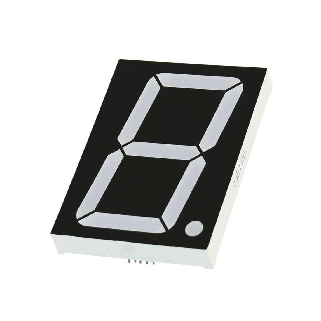 Two Row 10 Pin 1 Digit Common Anode Red LED Display Digital Tube