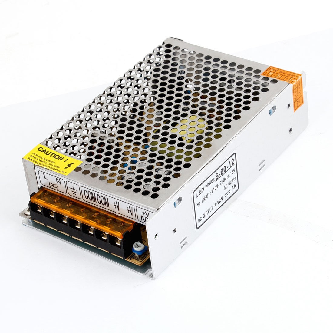 Universal 110V/220VAC to 12VDC 5A 60W Switching Switch Power Supply Adapter