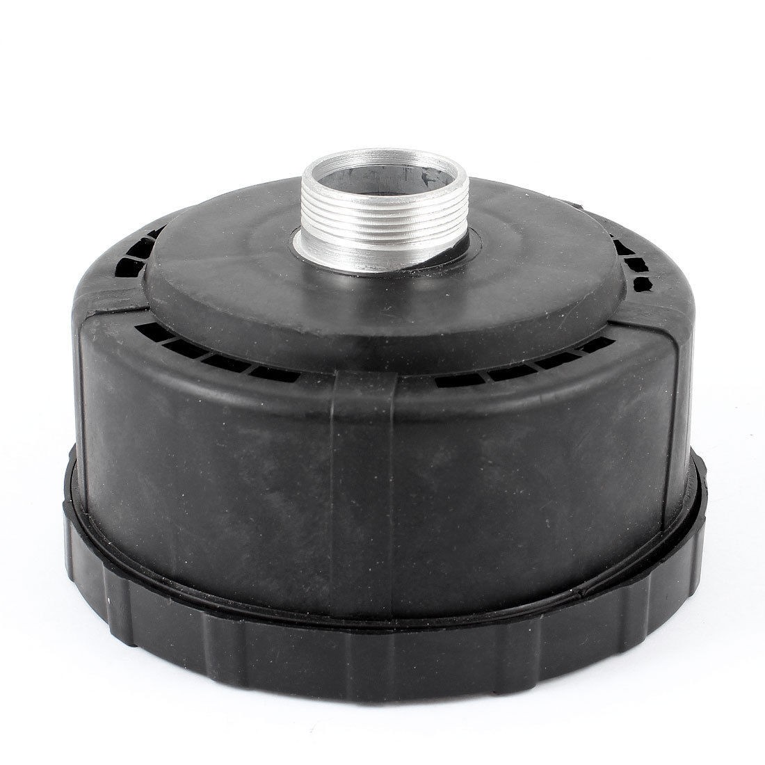Compressor 32.5mm Dia Male Thread Air Intake Silencer Filter Black