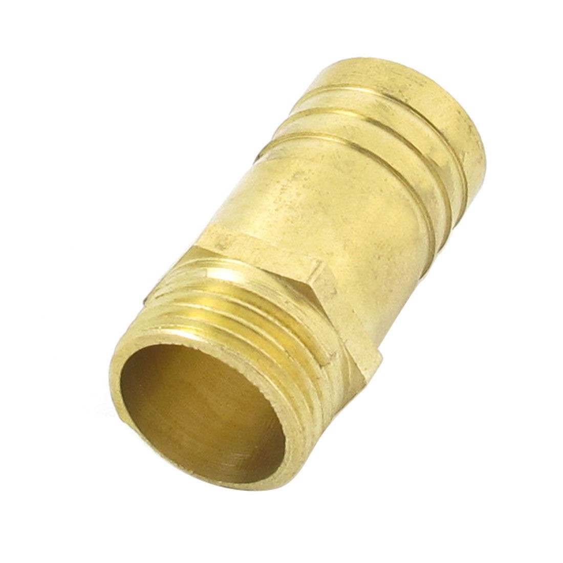 Brass 1 2" PT Thread 18mm Air Gas Hose Barb Fitting Coupler Adapter