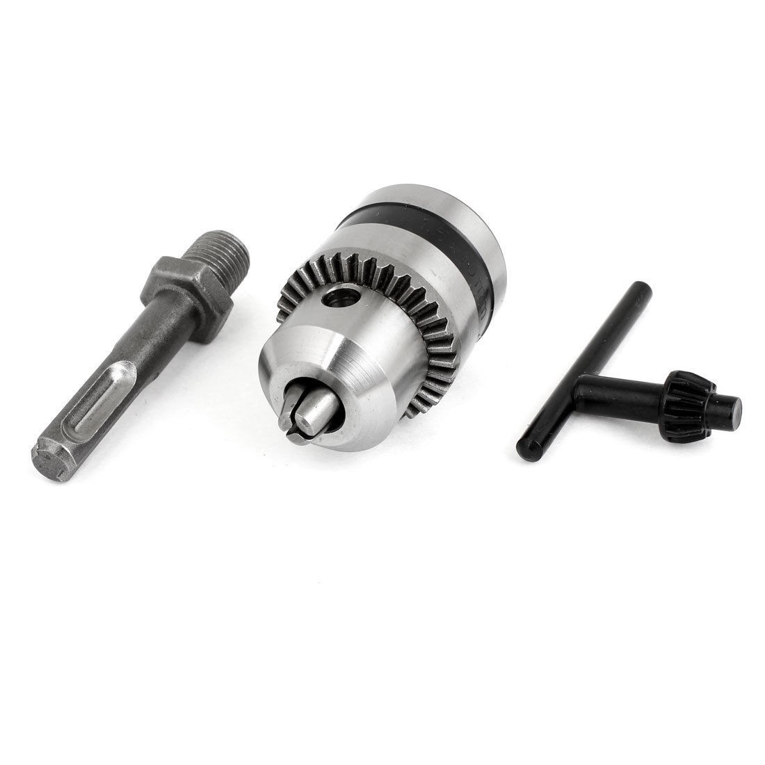 Keyed 1/2-10UNF Mount 1.5-10mm Capacity Spanner Drill Chuck