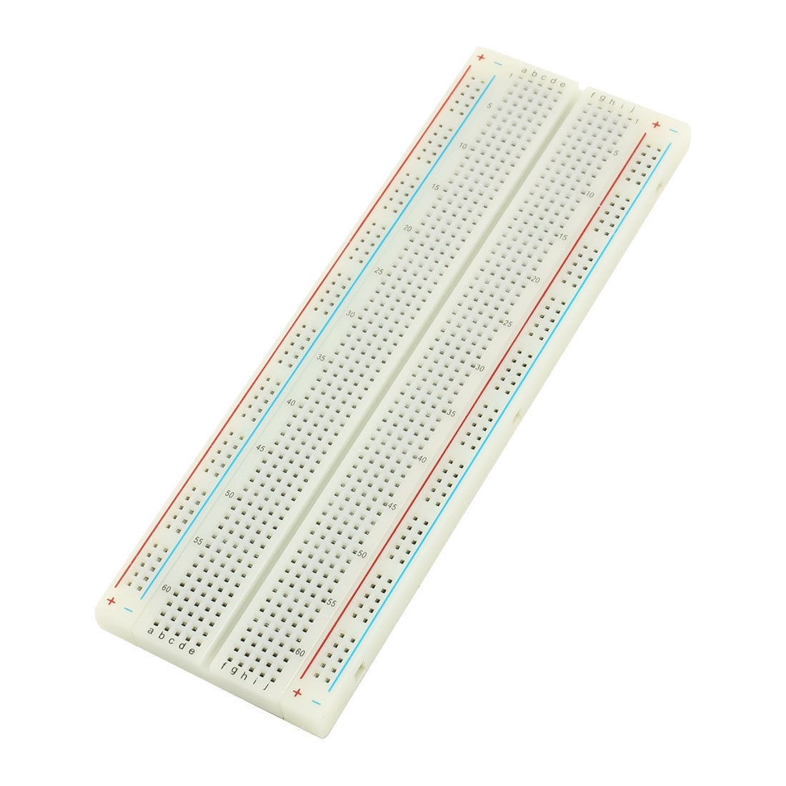 165mmx55mmx8mm 830Pcs Tiepoint Electronic Circuit Solderless Breadboard