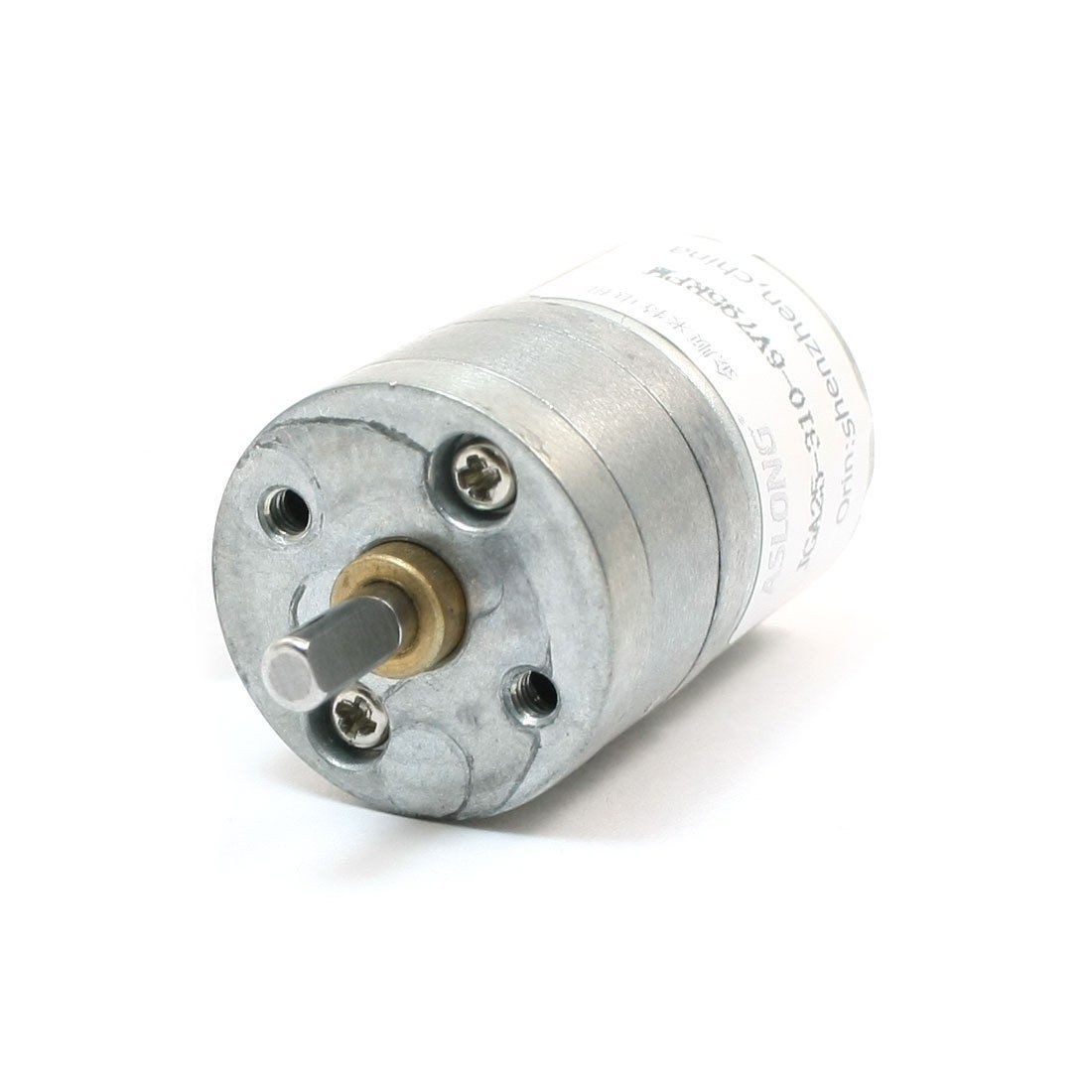 High Torque Speed Reducing DC Geared Motor 6Volt 795RPM