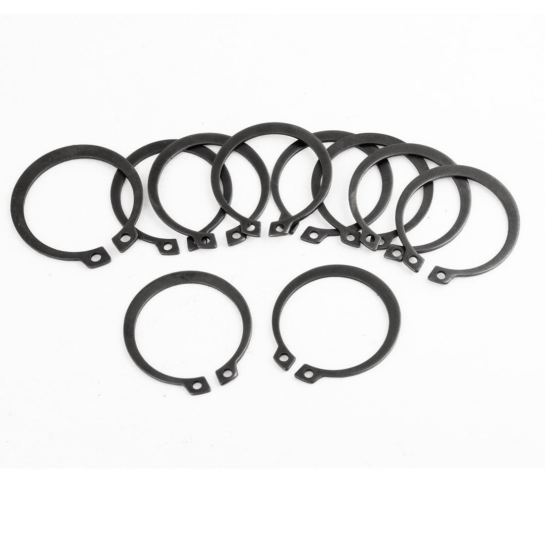 10 Pcs 28 x 35 x 1.1mm Retaining External Circlip Retainer Rings Snapring