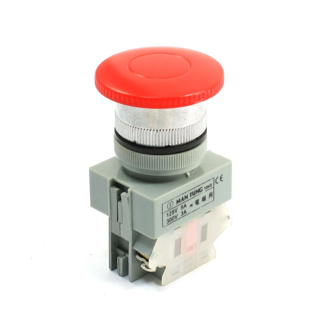 Momentary Emergency Stop Red Mushroom Type Push Button Switch
