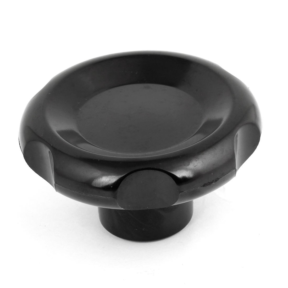 12mm Dia Female Thread Plastic 80mm Star Head Clamping Knob Grip Replacement