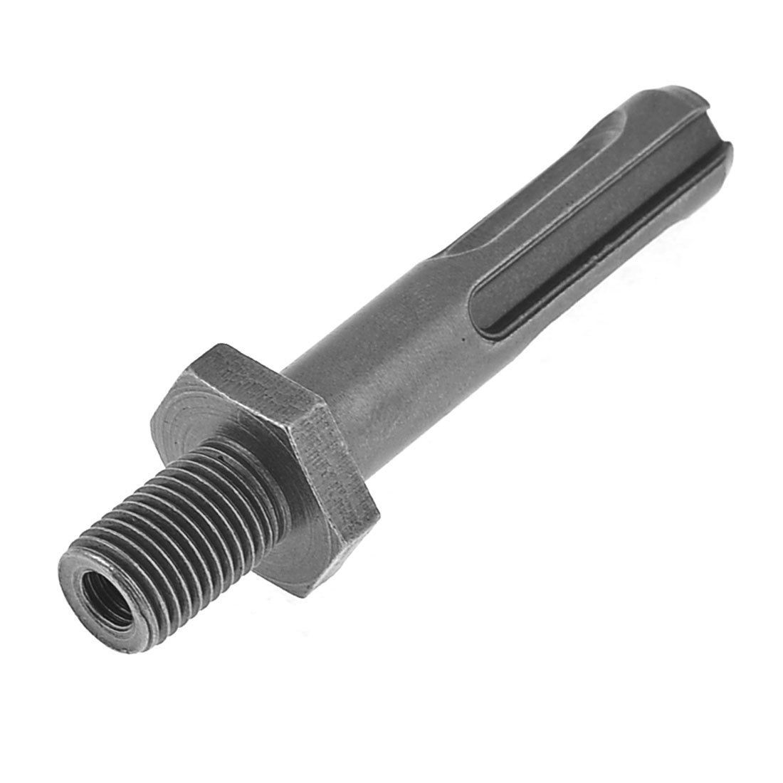 12mm Male Thread Hex Nut SDS Plus Shank Drill Chuck Adapter