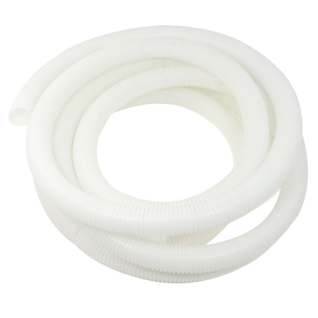 1 1/8" Wire Tubing Hose Conduit Convoluted Tube 16.4 Feet Beige