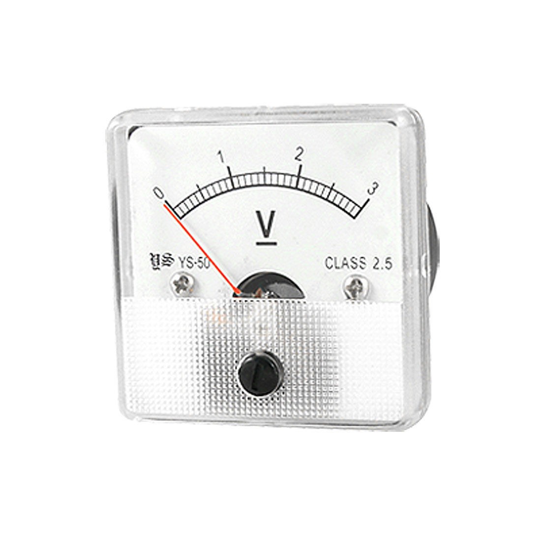 DC 3V Voltmeter Voltage Panel Meter w Installing Parts