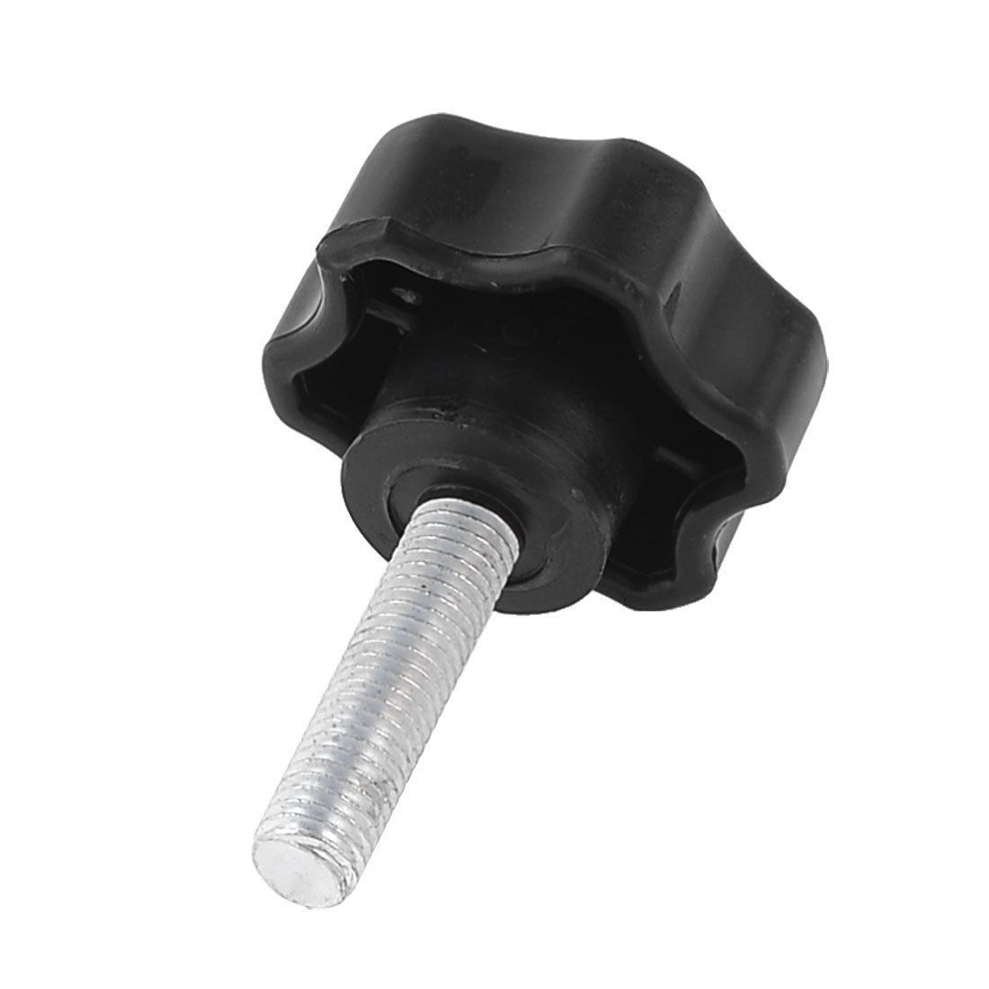 Plastic Start Shaped Screw on Mounting Clamping Knob Grip Handle