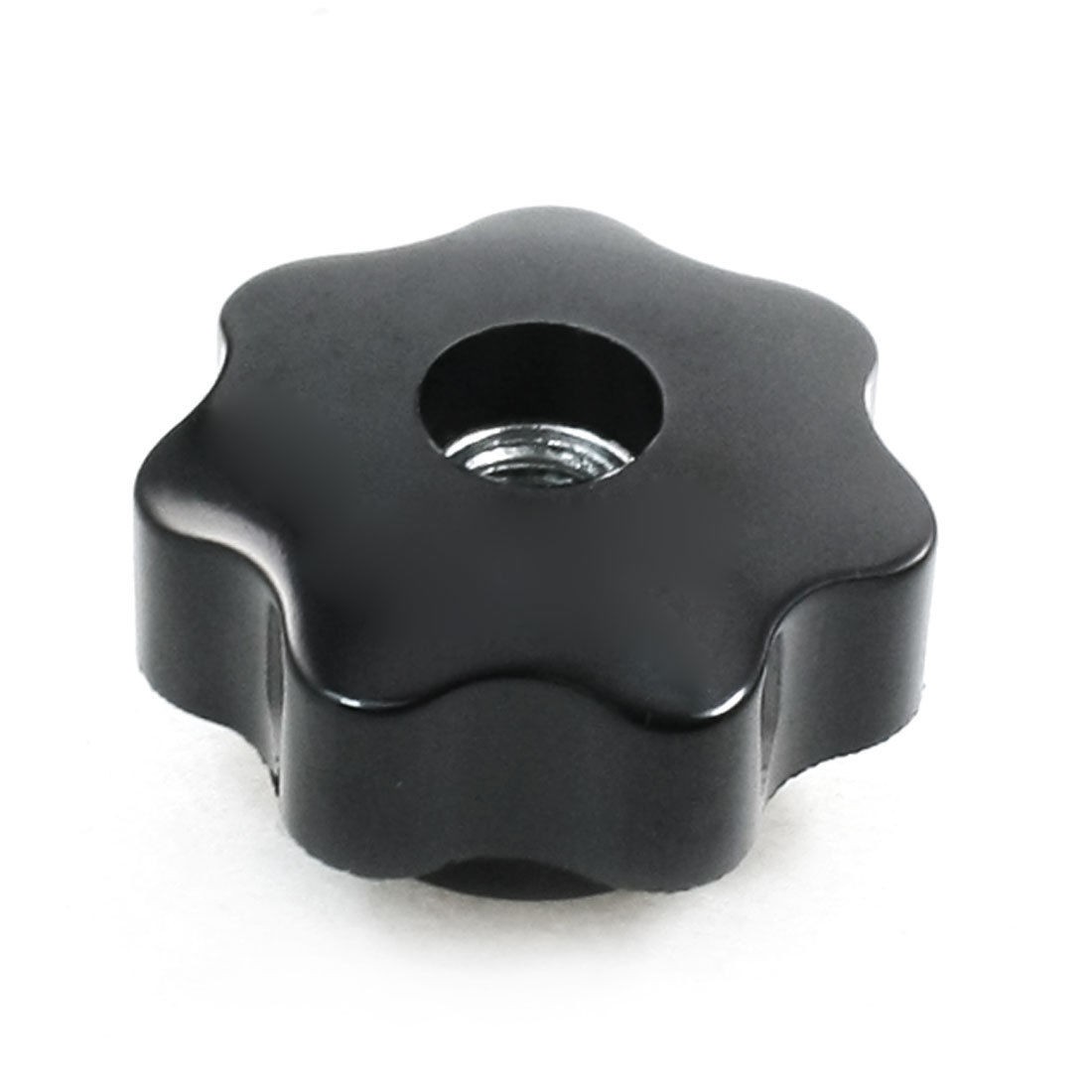 0.39" Dia Female Thread Star Knob Replacement Black 25mm Height