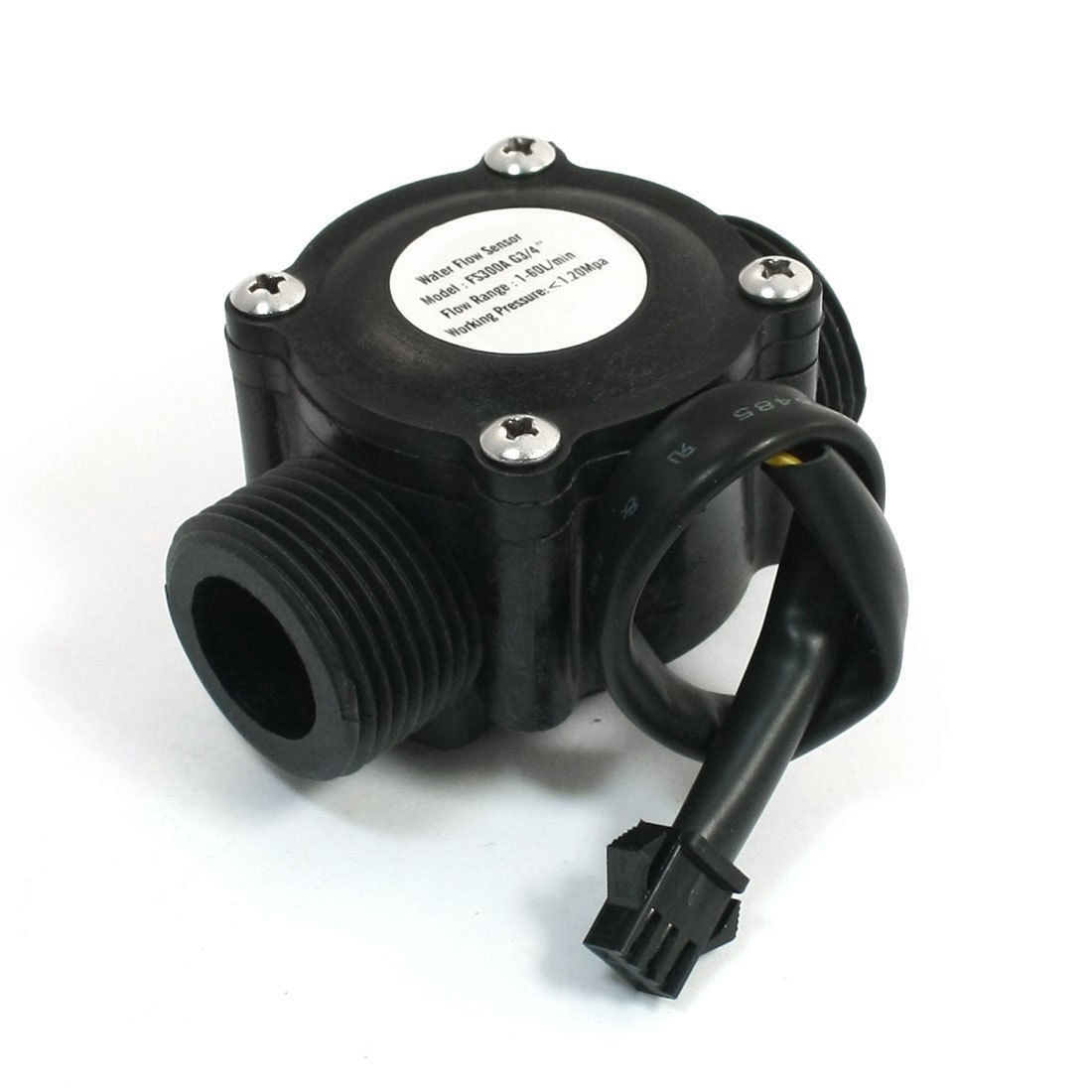 1-60L/Min DC 12V Electronic Pipe Water Flow Sensor Switch Flowmeter