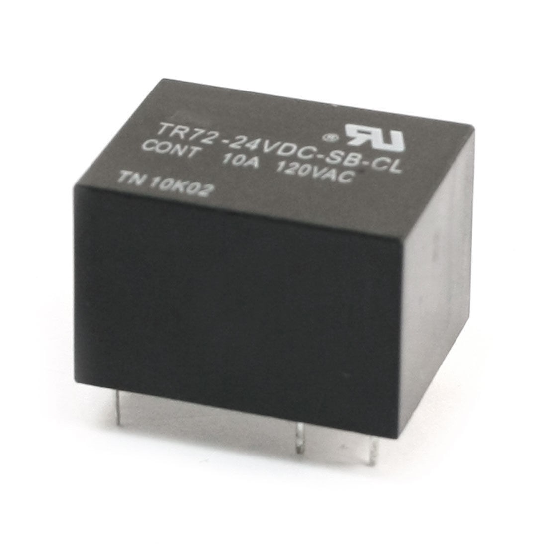 DC 24V Coil Voltage 5 Pin SPDT PCB Board Plug In Power Relay