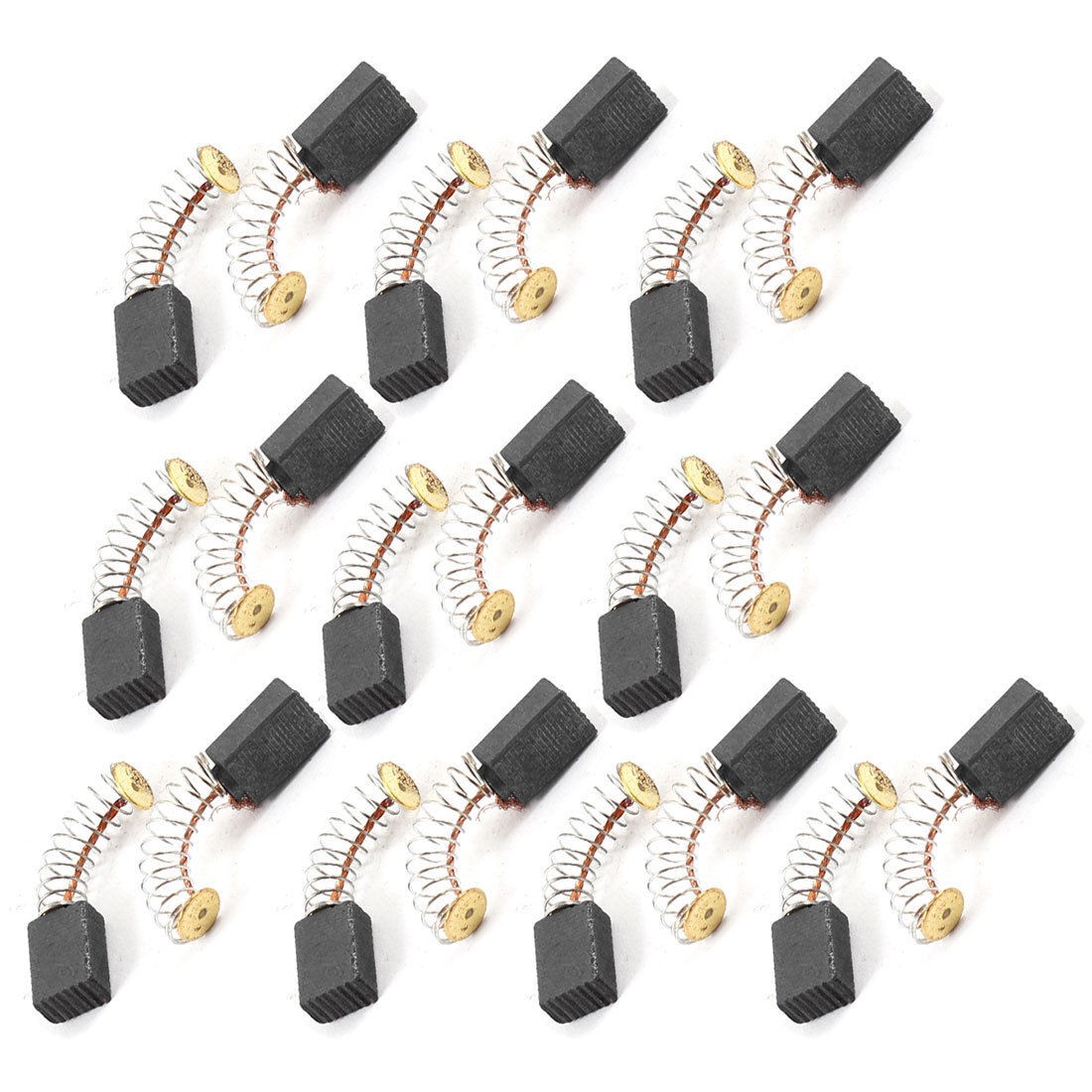 20pcs Repair Part 12 x 8 x 5mm Carbon Brush for Generic Electric Motor