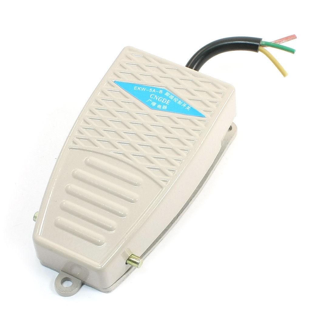 AC 380V 5A SPDT NO NC Momentary Treadle Foot Pedal Switch Footswitch