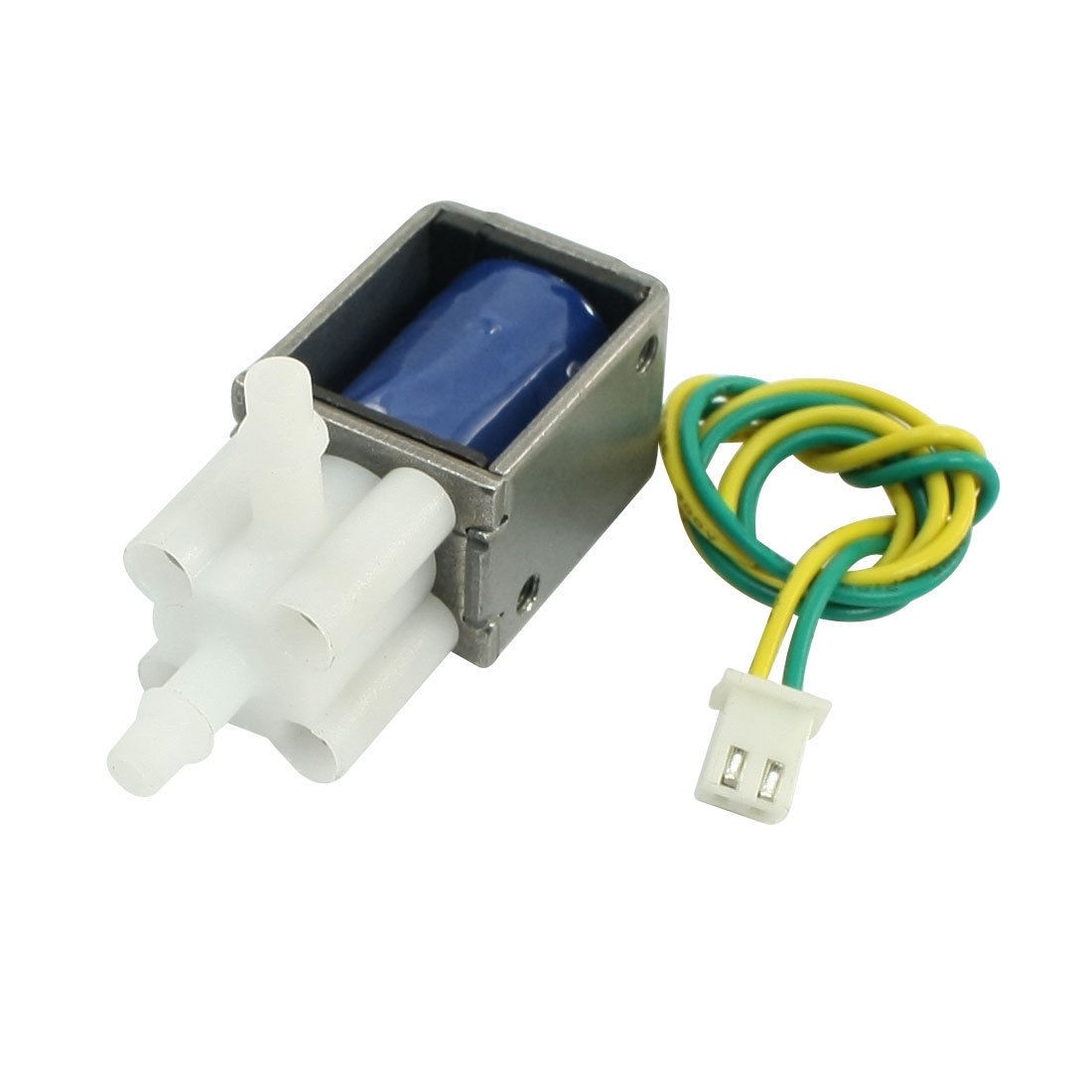 2mm 100g 5mm 25g 12V 0.4A 4.8W Open Frame DC Solenoid Valve w Cables