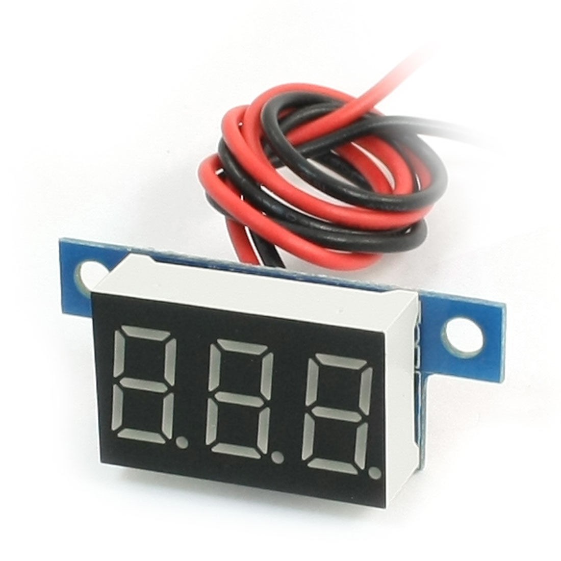 Digital Voltmeter DC 3.0-30V Blue LED Display Panel Voltage Meter