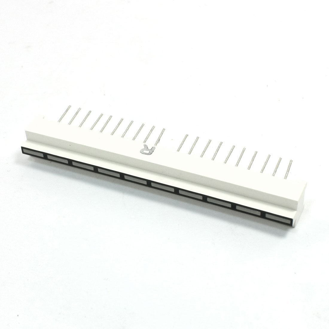 2mm Pin Pitch 10 Section Red Nixie Tube 20-Pins 60mm x 7mm