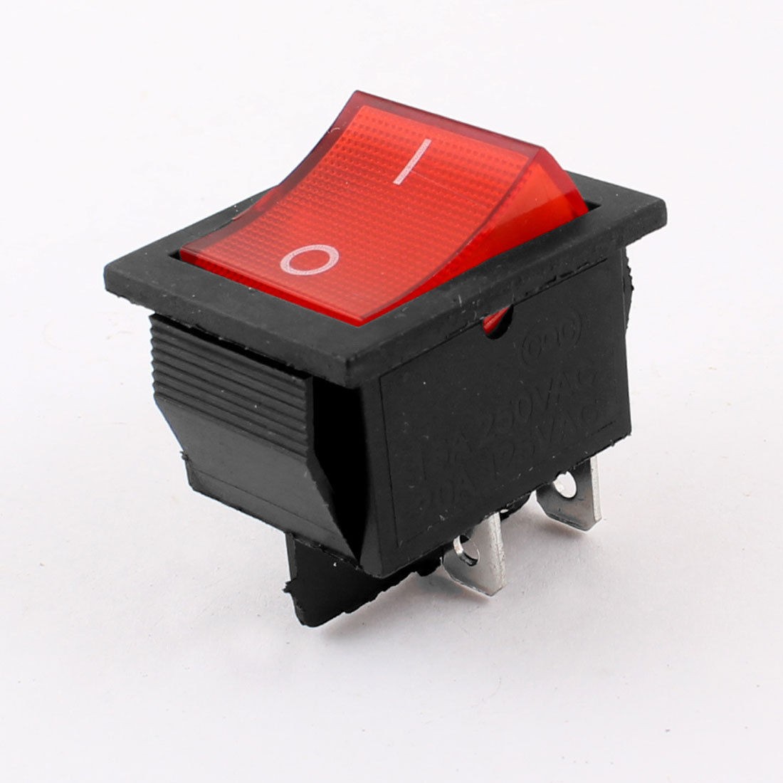 AC 15A 250V 20A 125V 4 Pin DPST ON-OFF Snap In Rocker Boat Switch