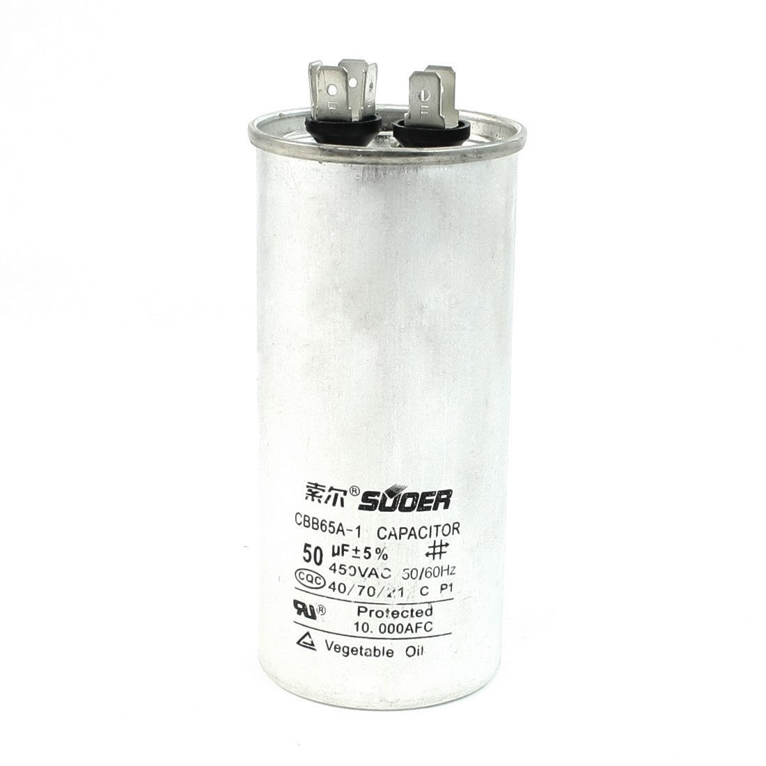 Anti-Explosion Type Single Phase Air Conditioner Motor Capacitor AC450V 50uF