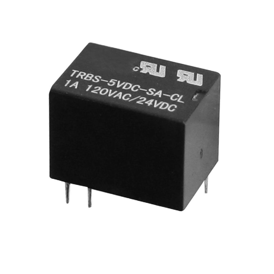 DC 5V Coil Volt 5 Pin SPDT PCB Test Board Plug-in Power Relay