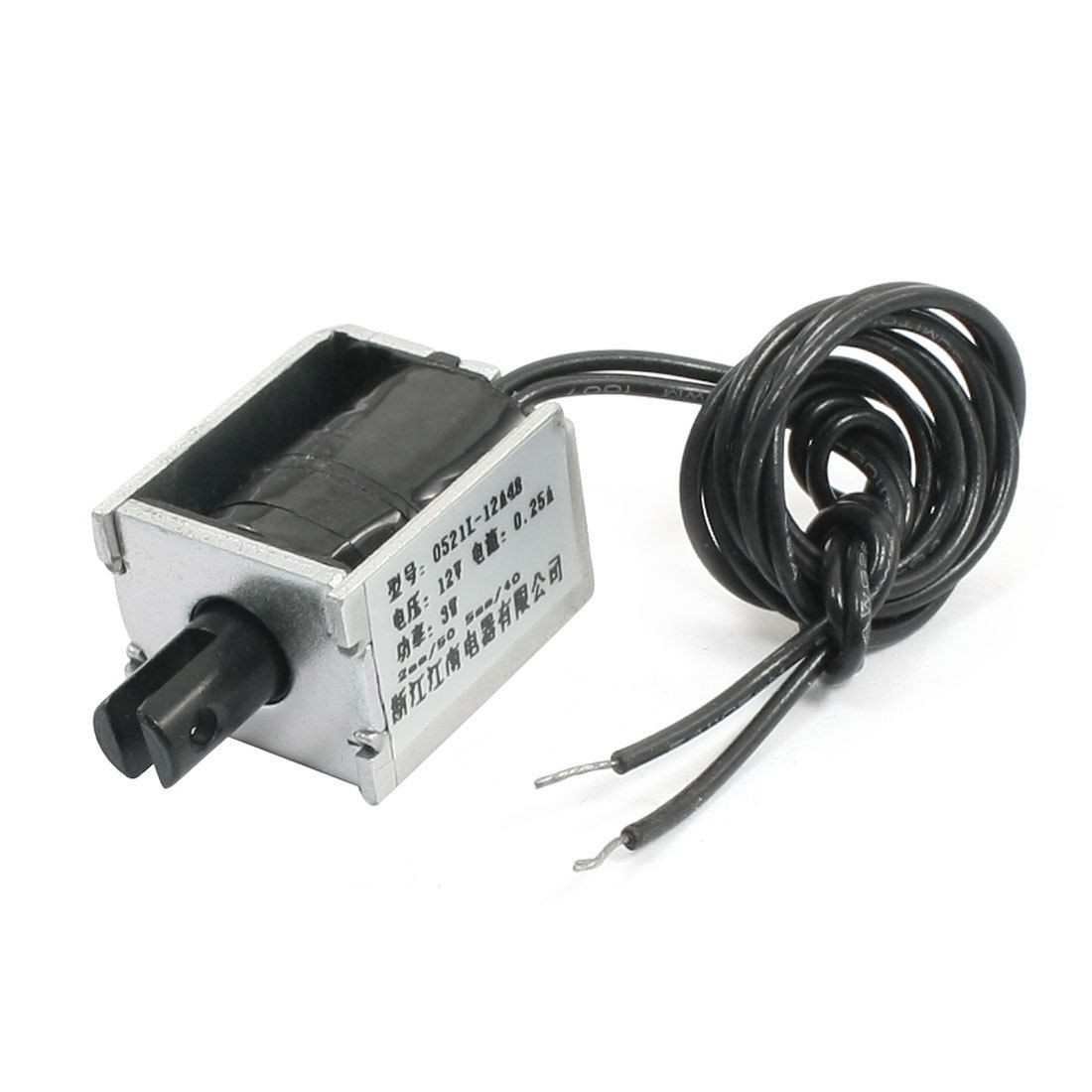 DC12V Pull Open Frame Solenoid Electromagnet 2mm 50g 5mm 40g 3W 0.25A