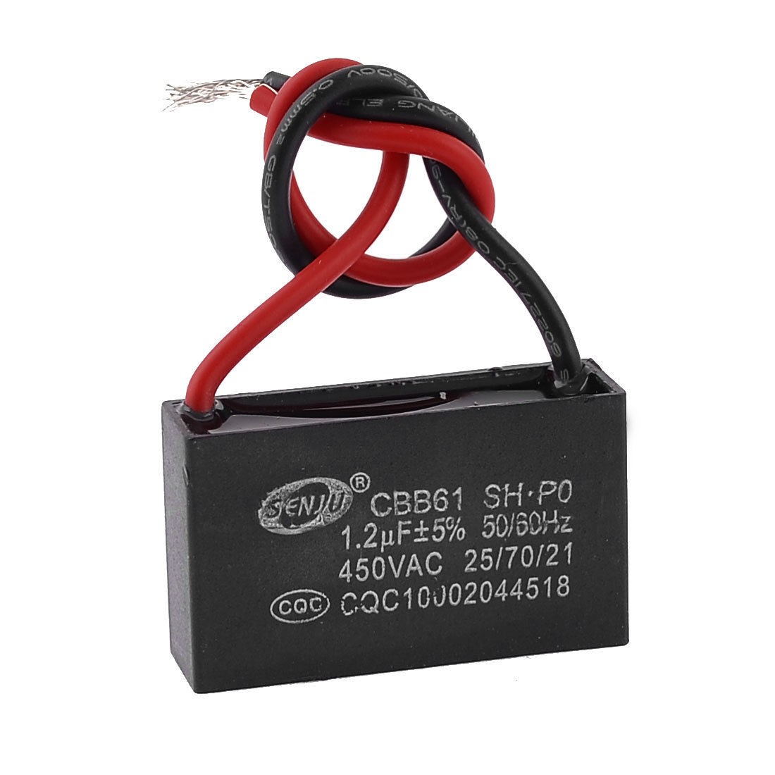 450VAC 1.2uF 50/60Hz 5% Tolerance Fan Motor Running Capacitor CBB61