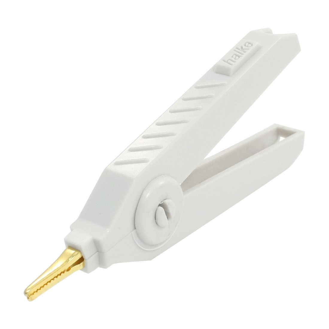 Multimeter Spring Loaded Gray Insulation Brass Mouth Alligator Clip