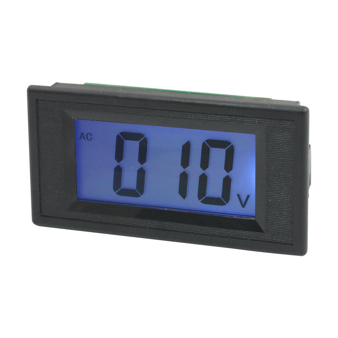 Blue LCD Panel Mount Meter Digital Voltmeter Display AC 80-500V