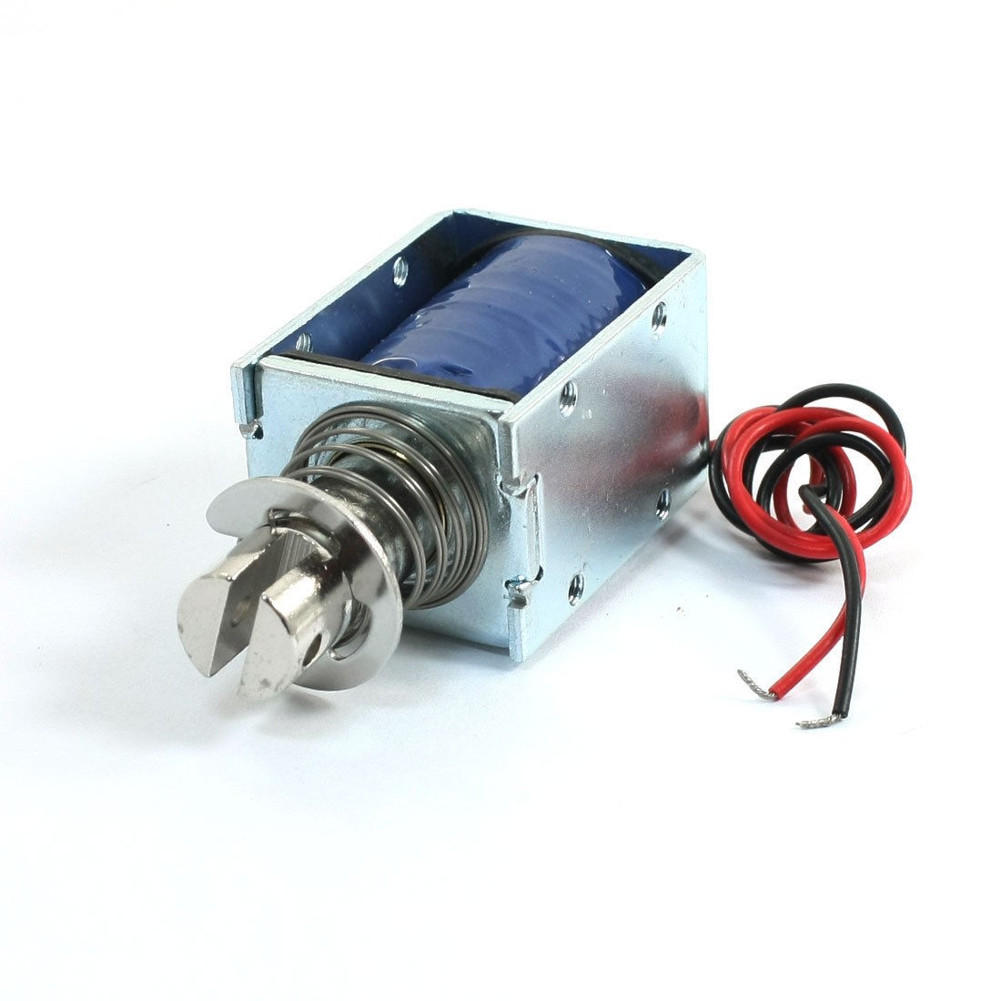 200g 0.4lb 12mm Spring Plunger Magnet Electromagnet Solenoid DC 12V