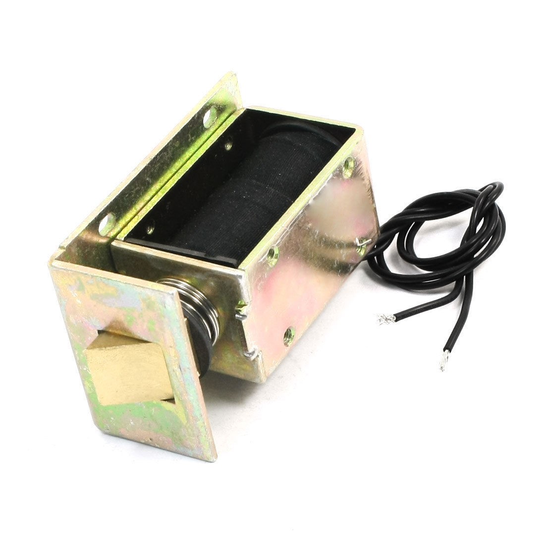 12V 2mm/5.1lb 6mm/1400g Door Locking Assembly Solenoid w Mounting Board