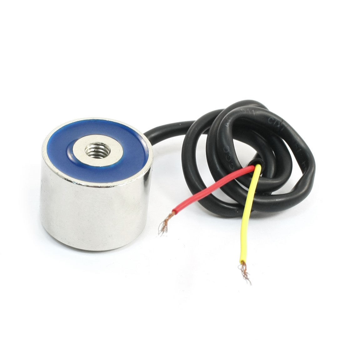 DC 12V 8.8lb Intermittent Electromagnet Magnet Solenoid Lift Holding