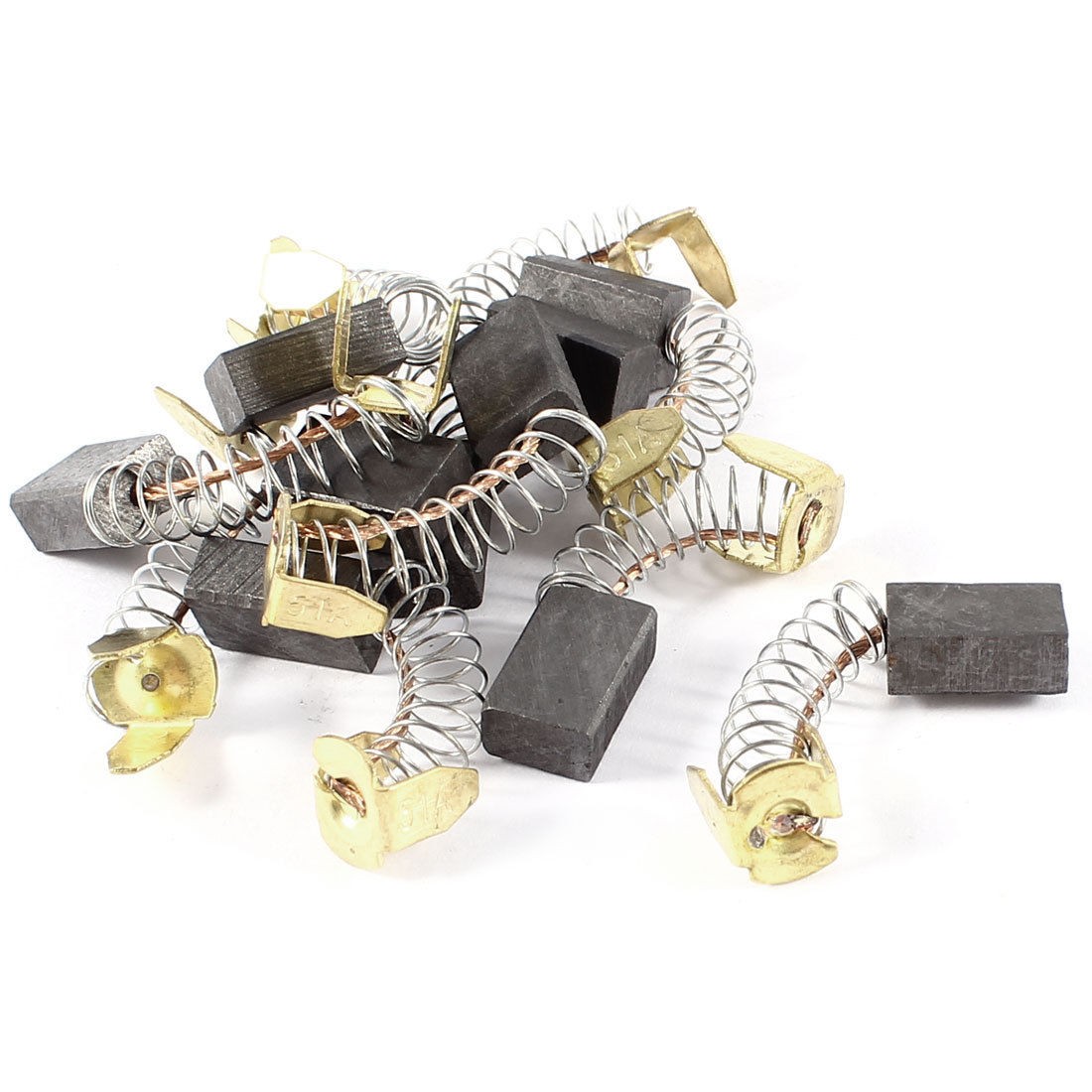 12mm x 7mm x 4mm Motor Carbon Brushes Replacement 10 Pcs