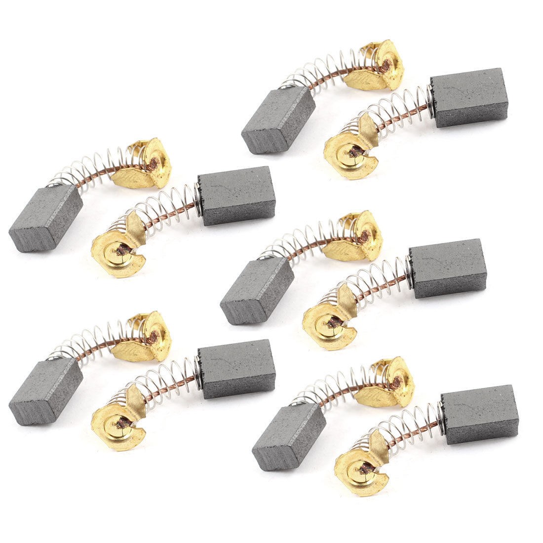 10 Pcs Power Tool Replacement 12mm x 7mm x 4mm Motor Carbon Brushes