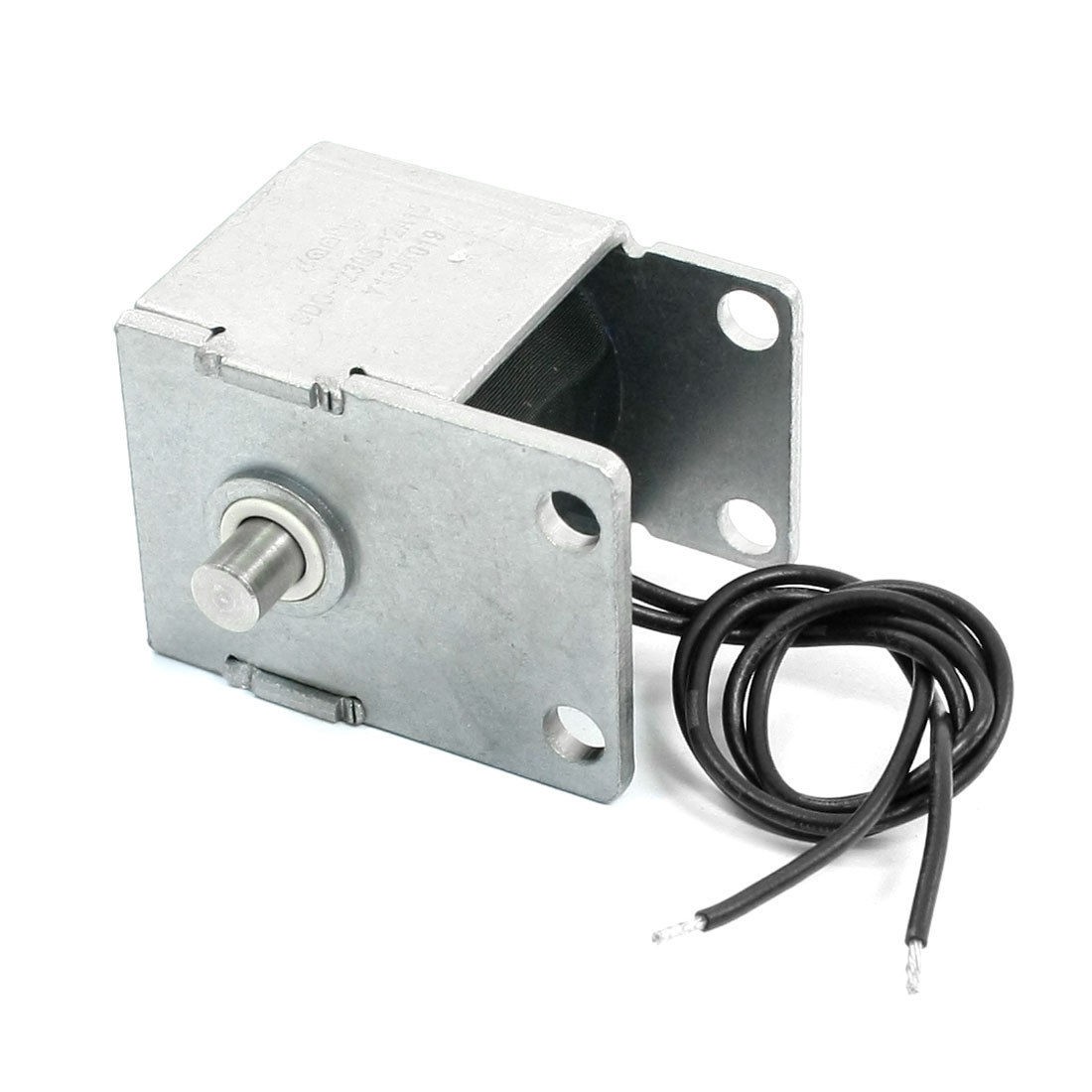 DC12V 0.8A 9.6W Open Frame Pull Type Solenoid Electromagnet 3mm 800g 5mm 600g