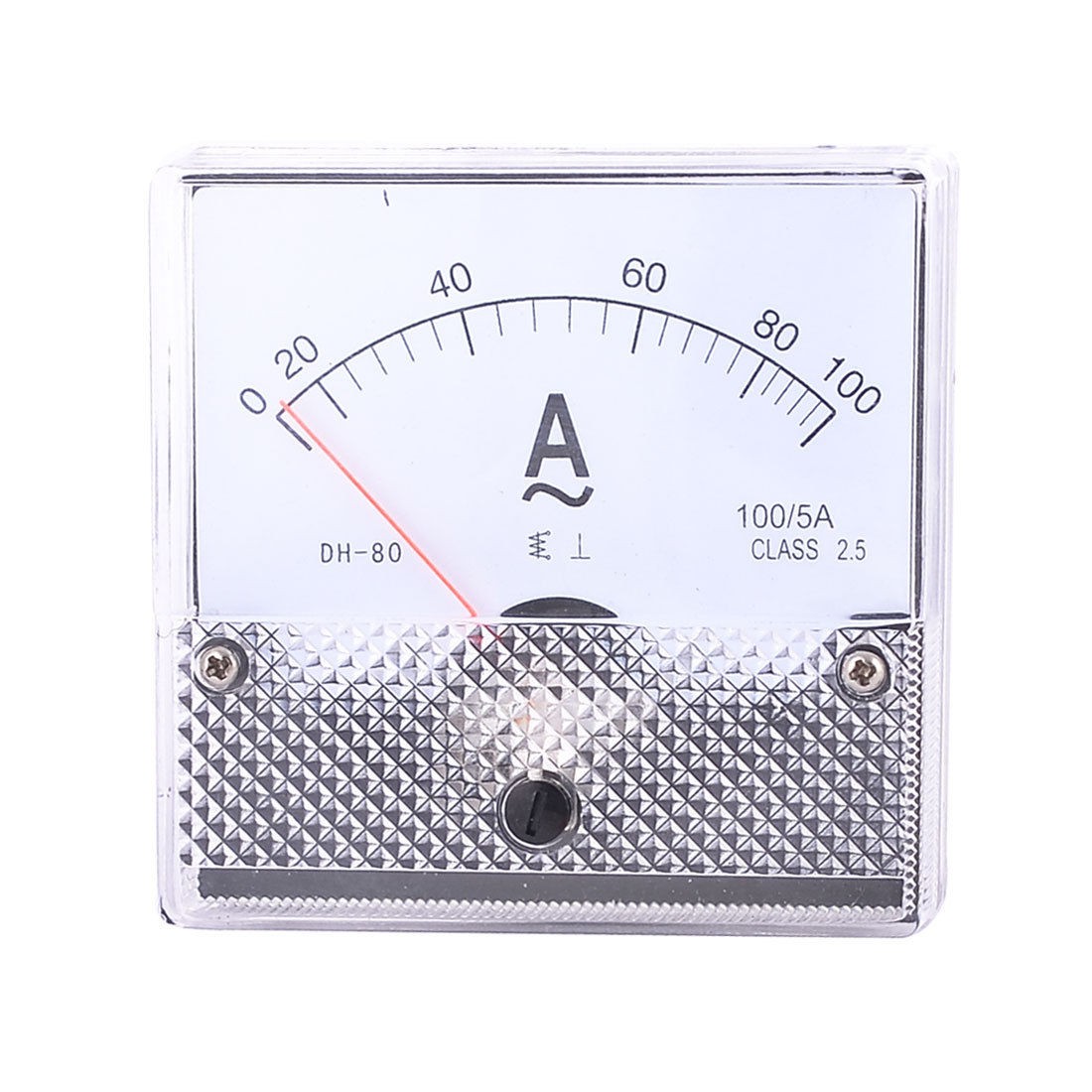 White Clear Tuning Analog AC 0-100A Current Panel Meter Gauge