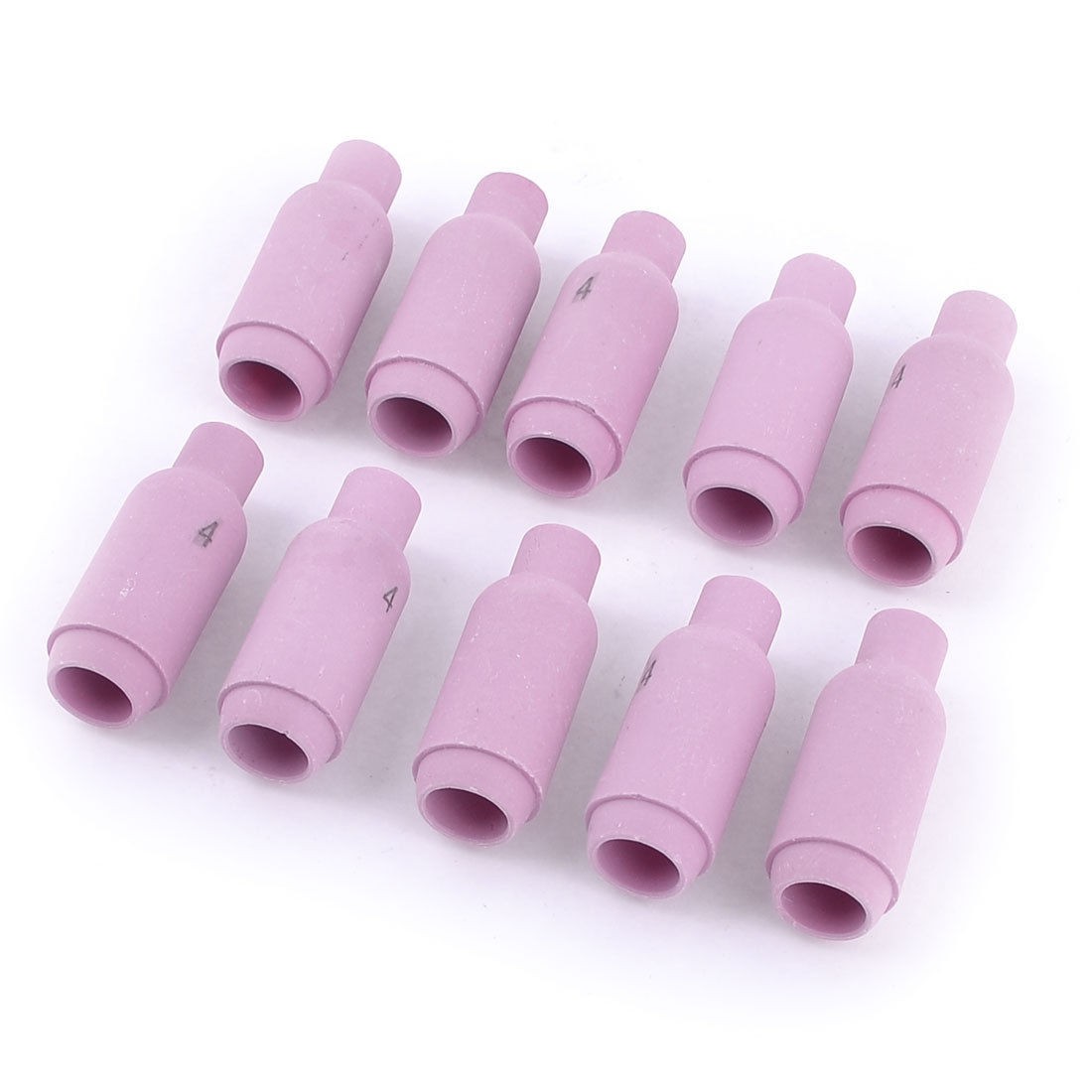 Welding Torch Inner Threaded 4# Ceramic Nozzle 10 Pcs