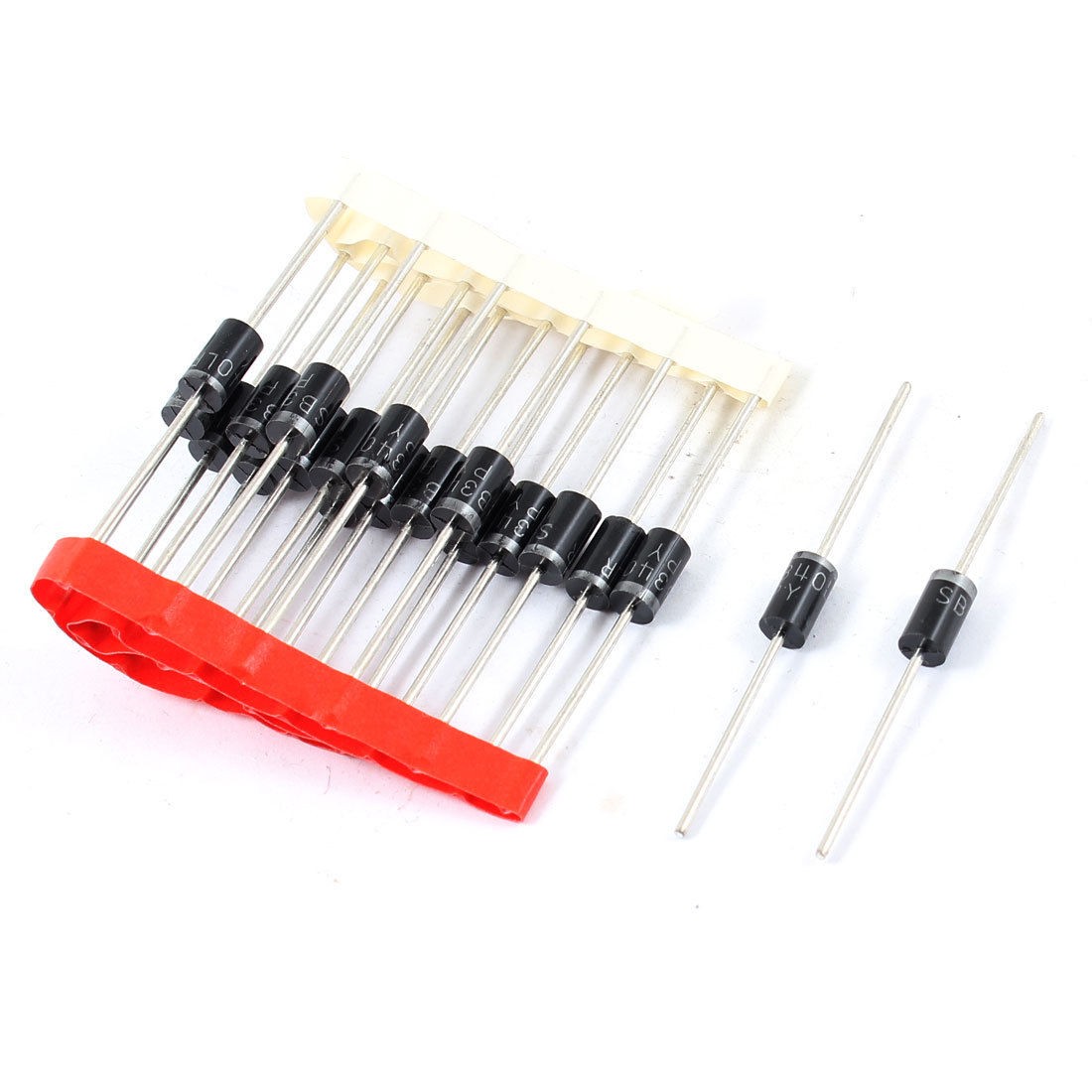 20 Pcs Axial Leaded Schottky Rectifier Diode 3A 40V SB340