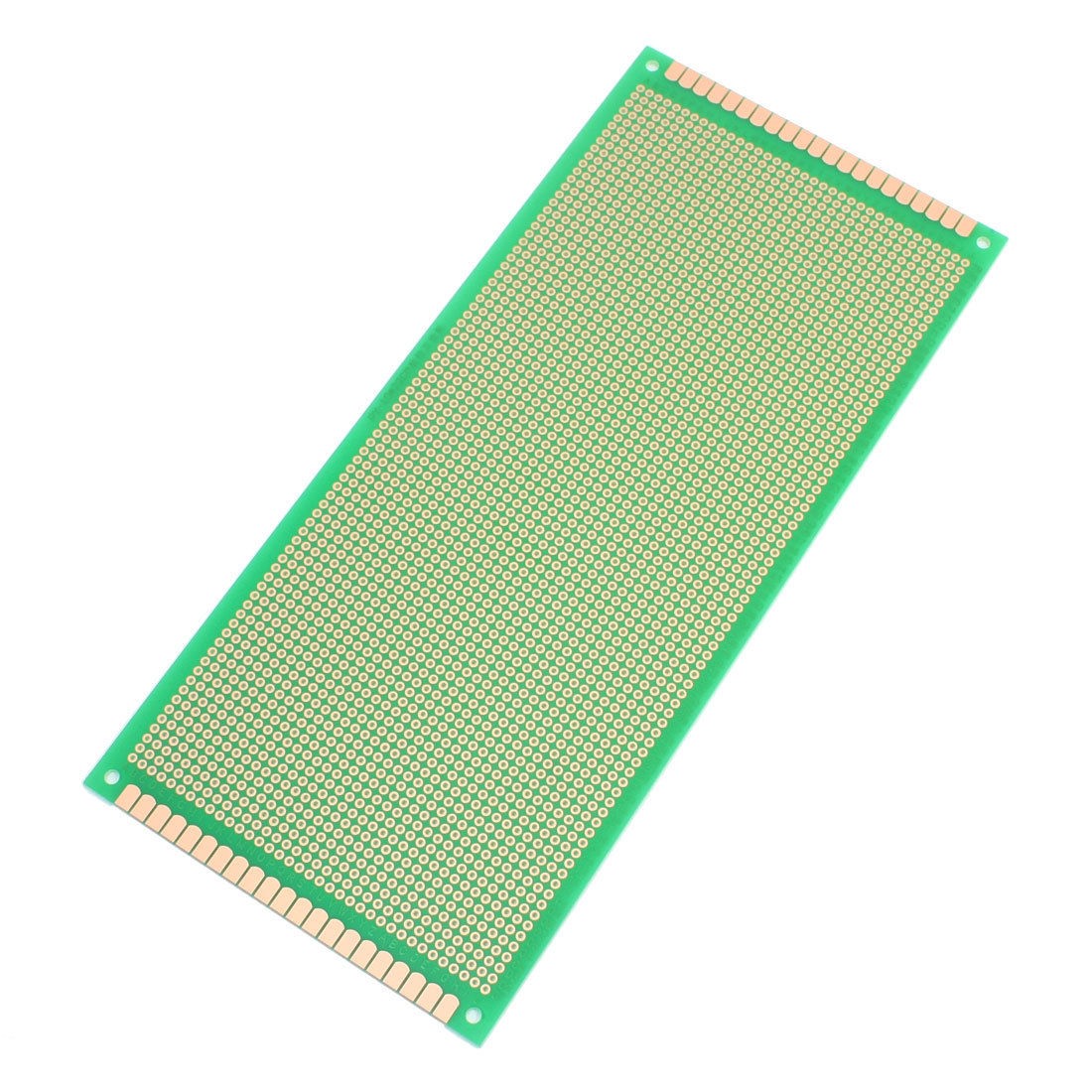 Green 2.54mm Pitch PCB Board Copper Prototype Breadboard 1 Side 100x220mm