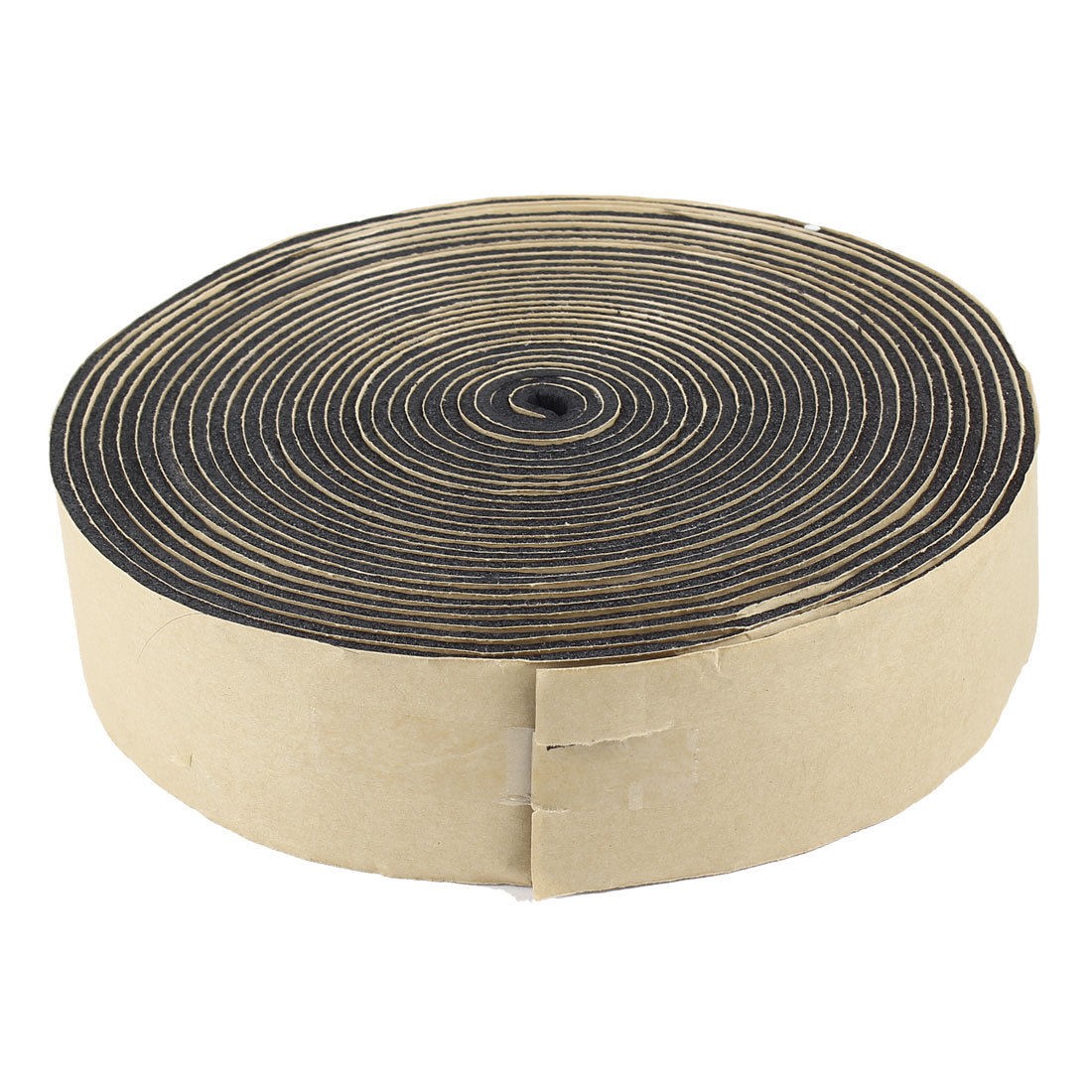 Black Electric Wire Protector Self-Adhesive Insulating Tape 10M Length