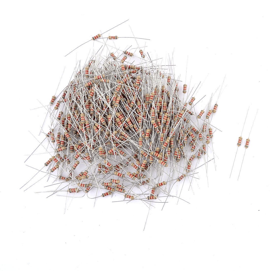 500pcs 250V 8.2K Ohm Through Hole Carbon Film Resistor