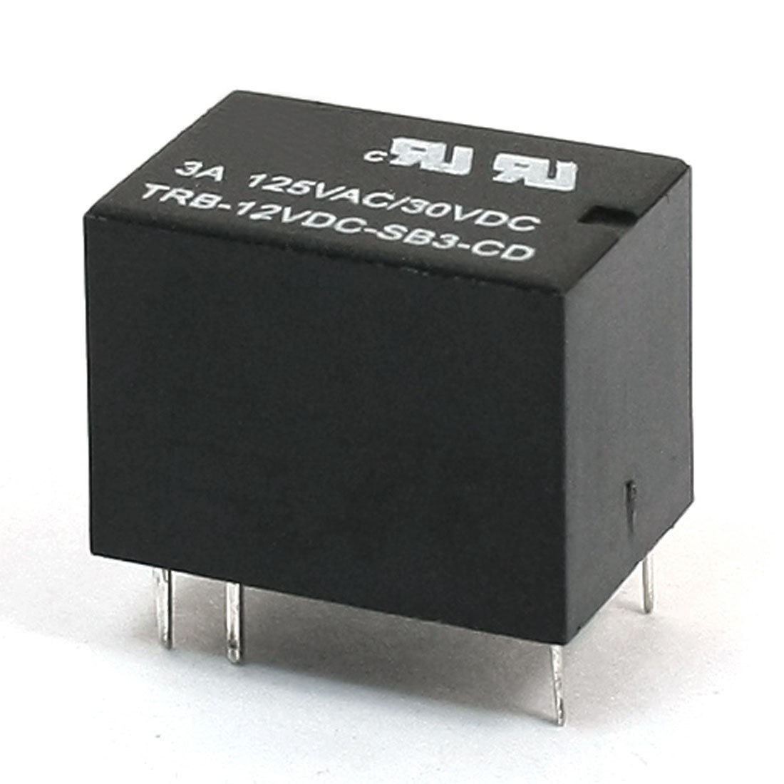 DC 12V Coil Volt 6 Pin Single Pole Double Throw Plug-In Power Relay