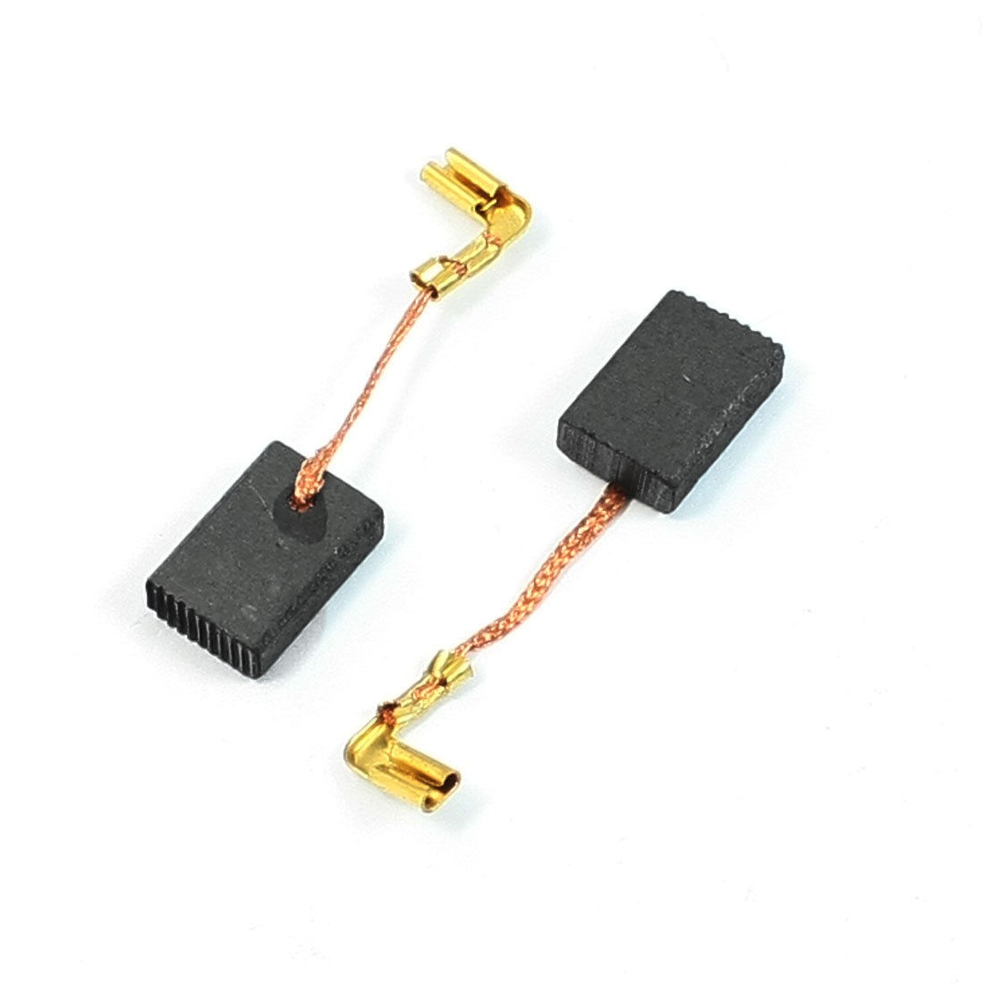 2 Pieces 16mm x 11mm x 5mm Motor Electric Carbon Brushes for Makita 9553NB