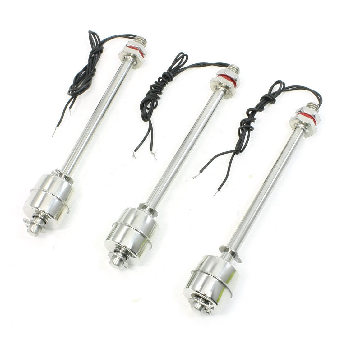 5.9" Long ZS15010 Stainless Steel Water Level Sensor Floating Switches x 3