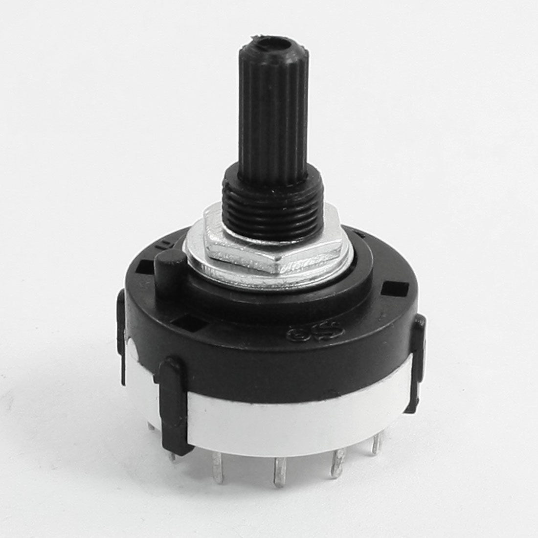 4P3T 4 Pole 3 Position 6mm Shaft Diameter Band Selector Rotary Switch