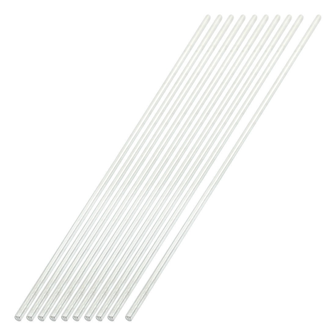 10Pcs RC Truck Toy Spare Parts 150mm x 2mm Metal Round Rod