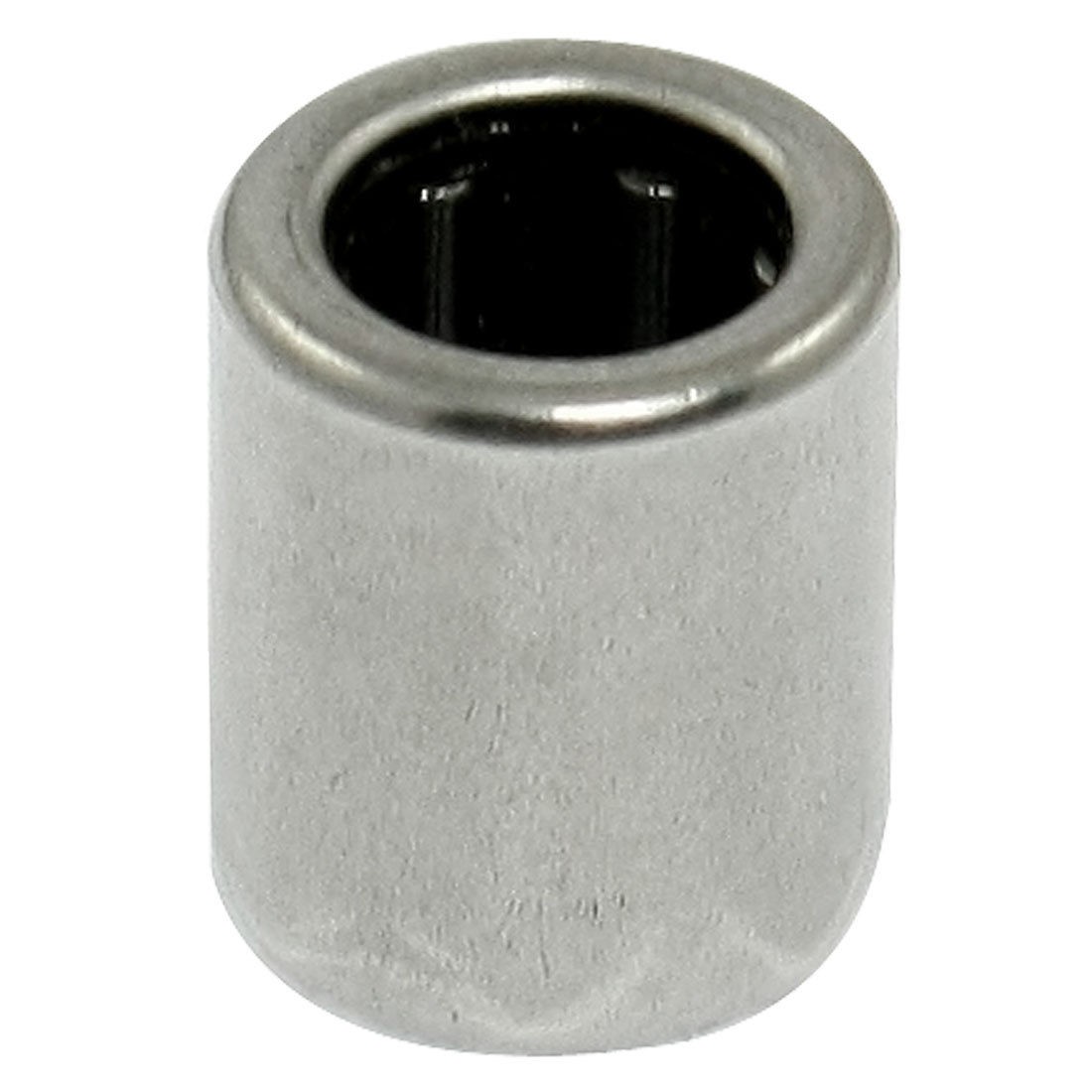 1/4" x 2/5" x 1/2" HF0612 Needle Roller Bearing Silver Tone