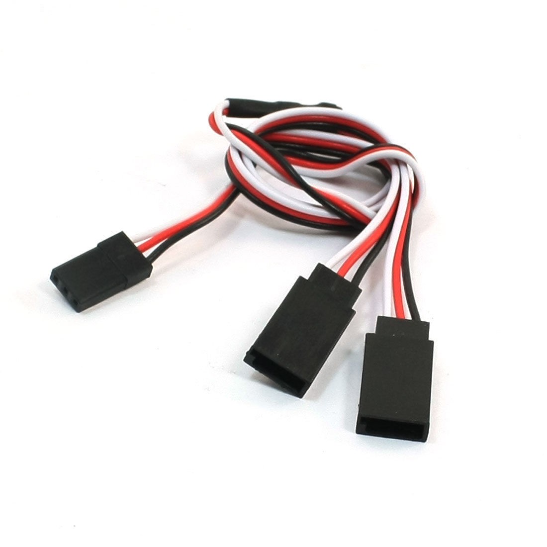 Black White Red Servo Y Extension Cord Cable Wire 300mm for RC Model