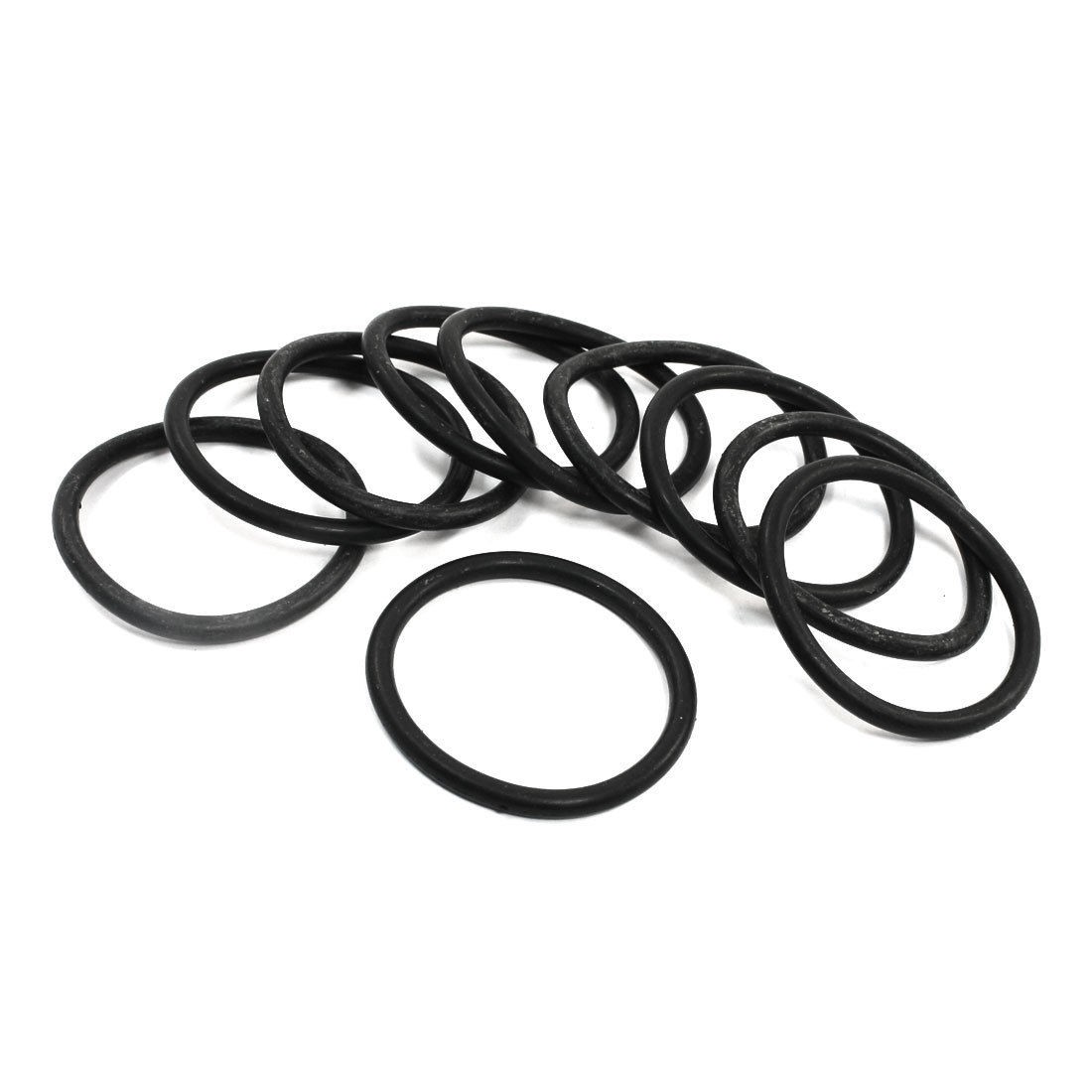 10pcs 50mm x 4mm Automobile O Rings Hole Sealing Gaskets Washers